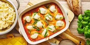 Hackbällchen "Tomate-Mozzarella"