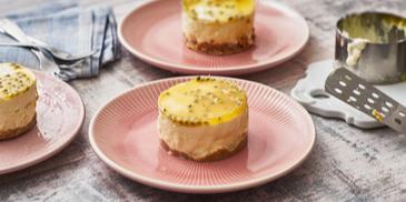 No-Bake Maracuja-Joghurt-Törtchen