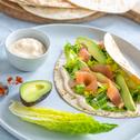 Lachs-Avocado-Wraps