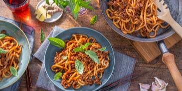 Udon Bolognese