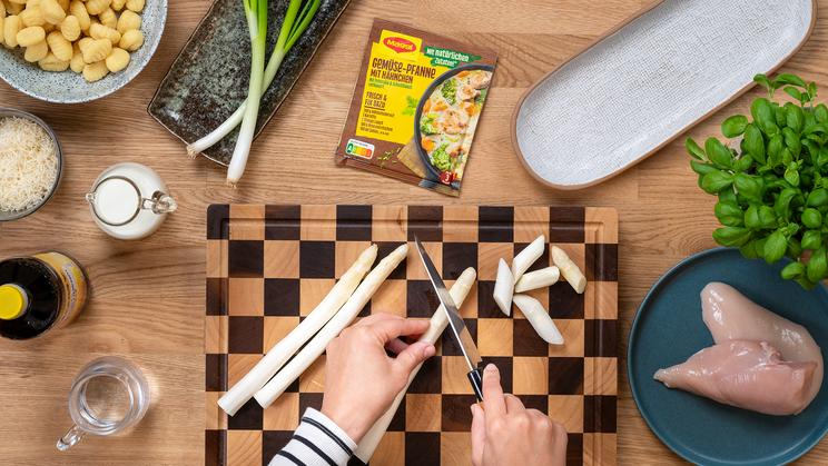 Spargel-Gnocchi-Pfanne