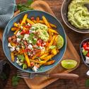 Loaded Fries aus dem Airfryer