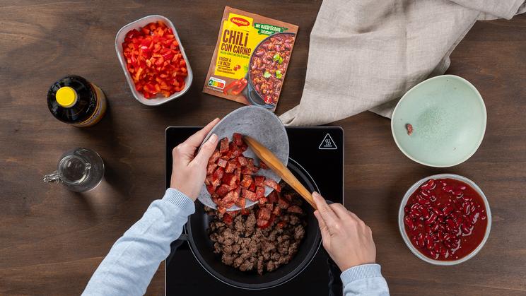 Chili con Carne mit Chorizo