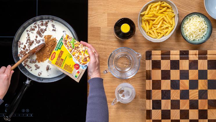 Bologneser Gratin im Airfryer