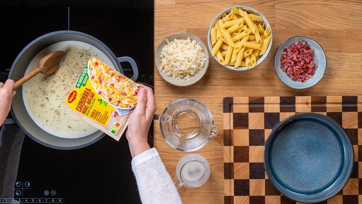 Carbonara Nudel Auflauf im Airfryer