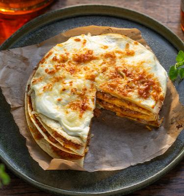 Wrap-Lasagne in der Heißluftfritteuse