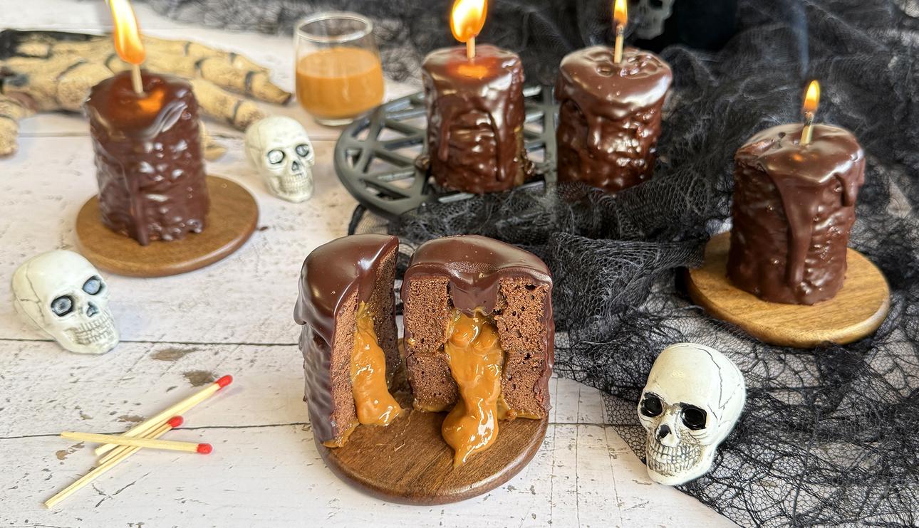 Velas Rellenas con Dulce de Leche