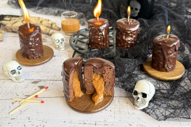 Velas Rellenas con Dulce de Leche