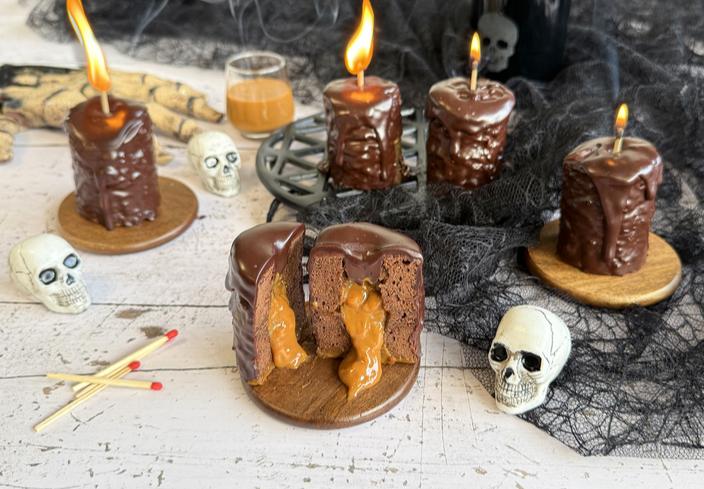 Velas Rellenas con Dulce de Leche