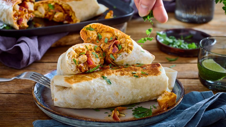 Butter Chicken Burrito