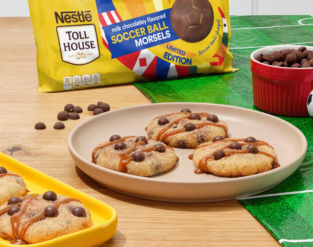 Toll House Soccer Ball Churro Cookies