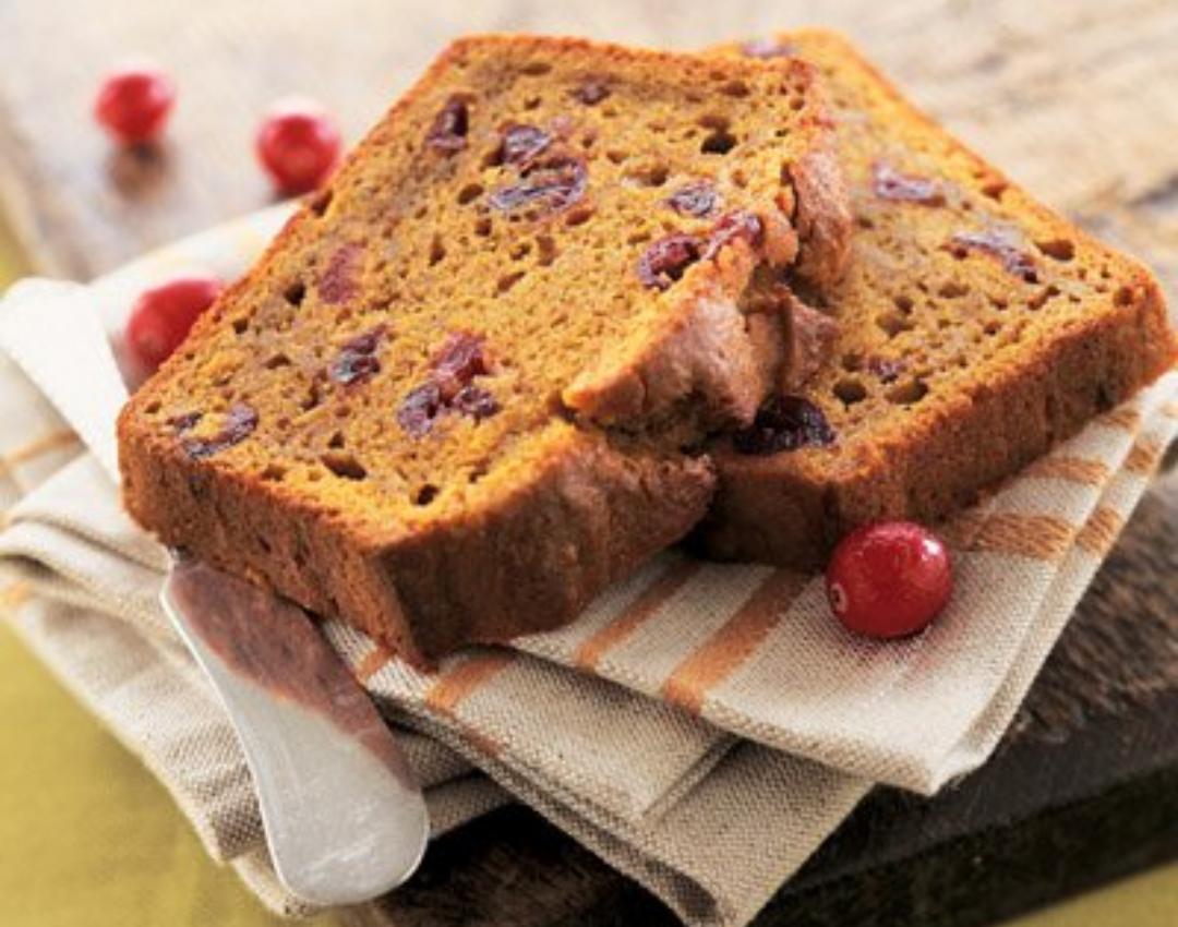 Pumpkin Cranberry Mini Loaves