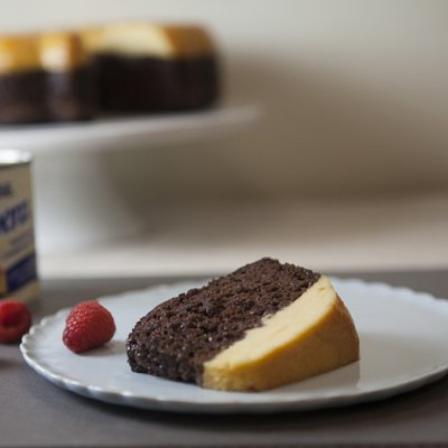 Impossible Flan (Chocoflan) – CountyBakerMom