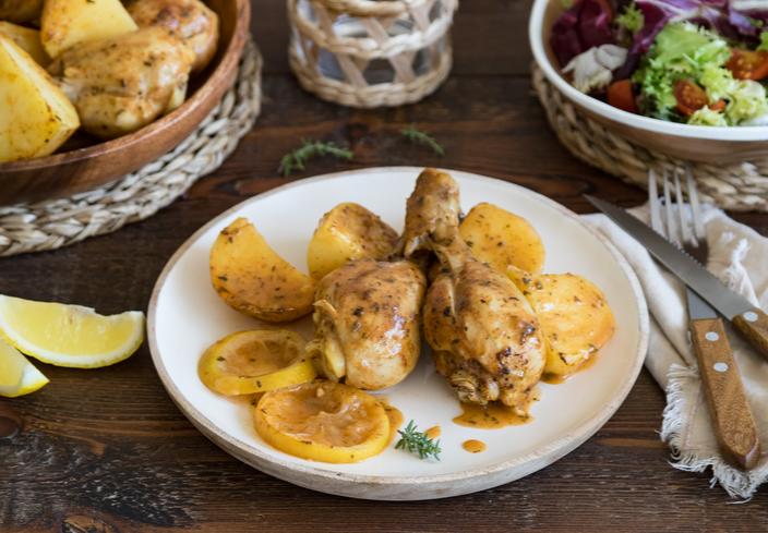 Pollo al limón