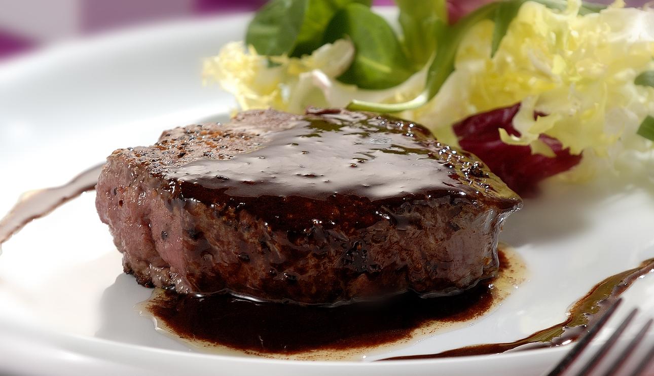 Filete de ternera al chocolate