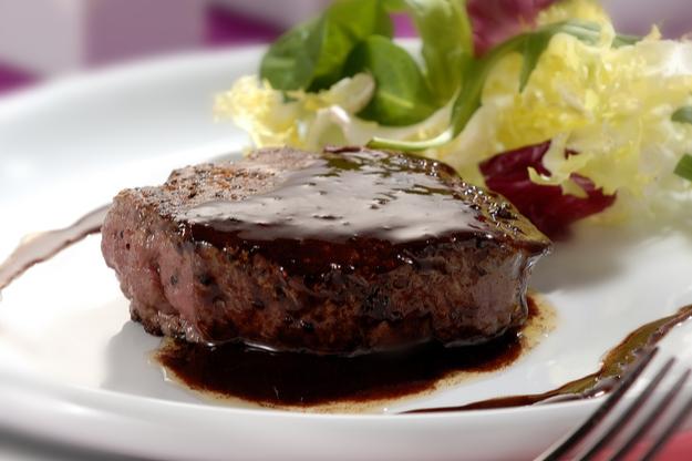 Filete de ternera al chocolate