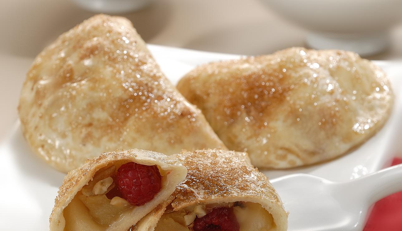 Medias lunas de fruta