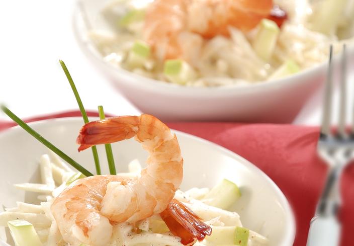 Ensalada de manzana y apio