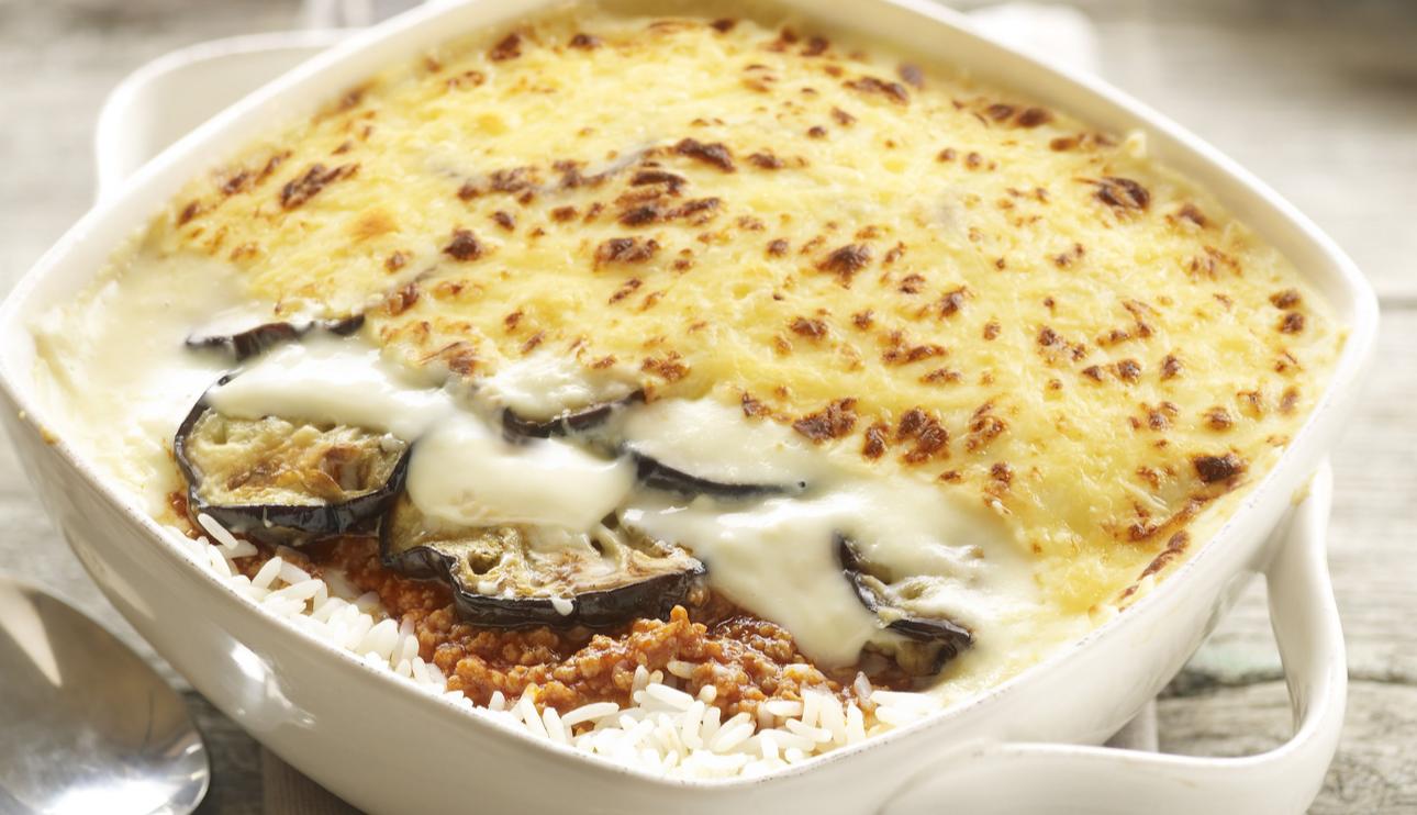 Moussaka de arroz