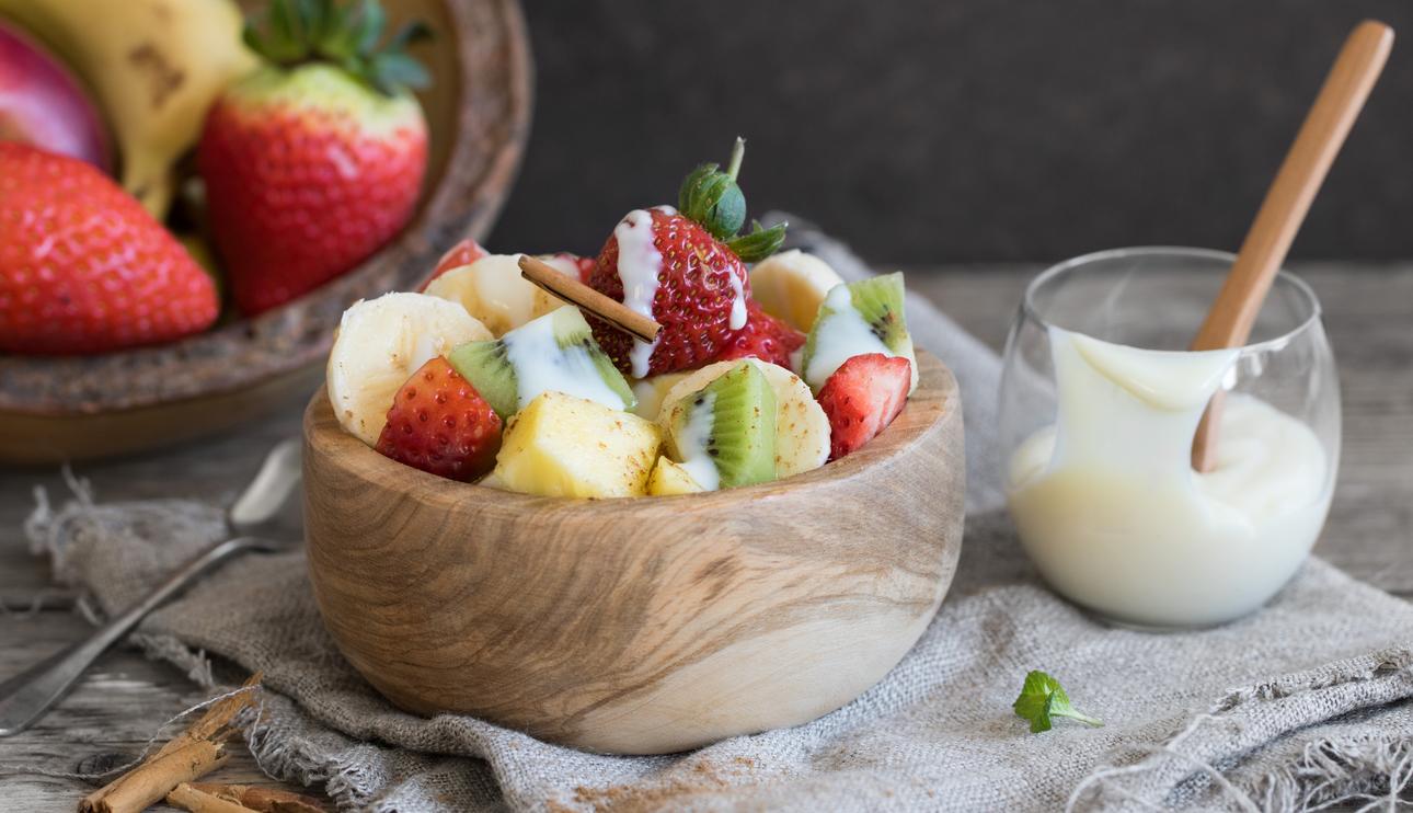 Ensalada de frutas con especias