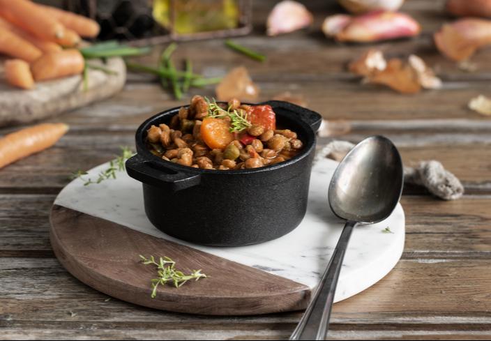 Lentejas con verduras