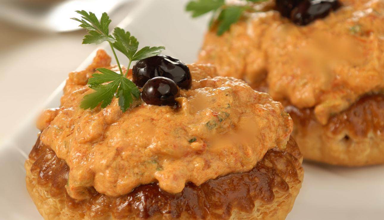 Hojaldres a la griega