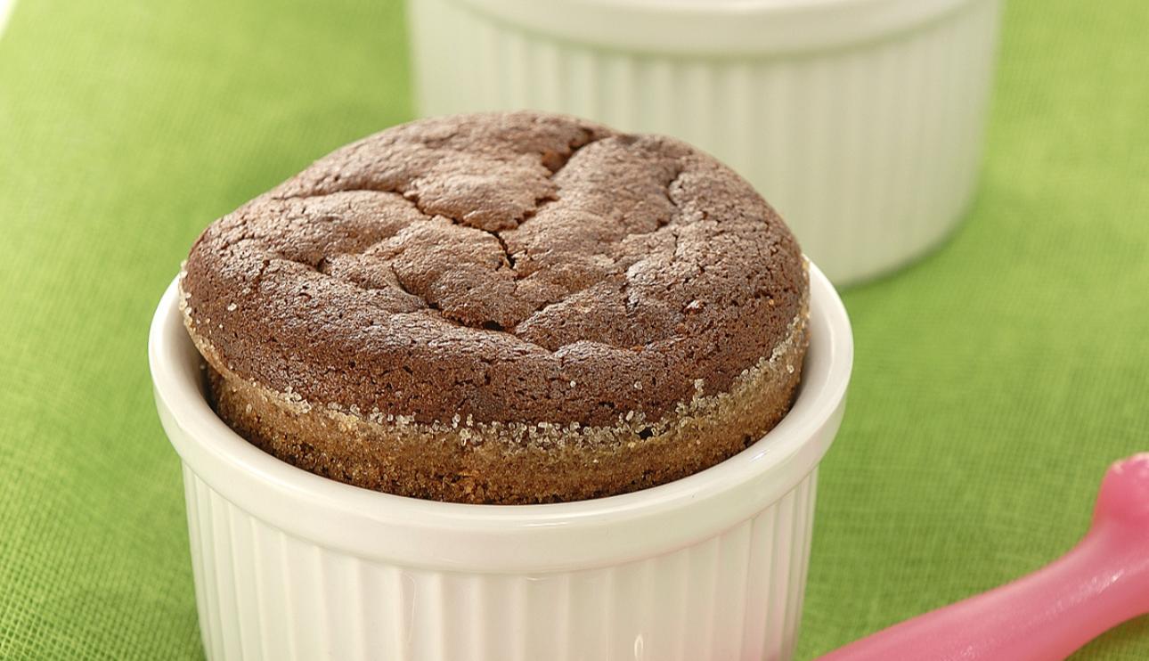 Soufflé de chocolate