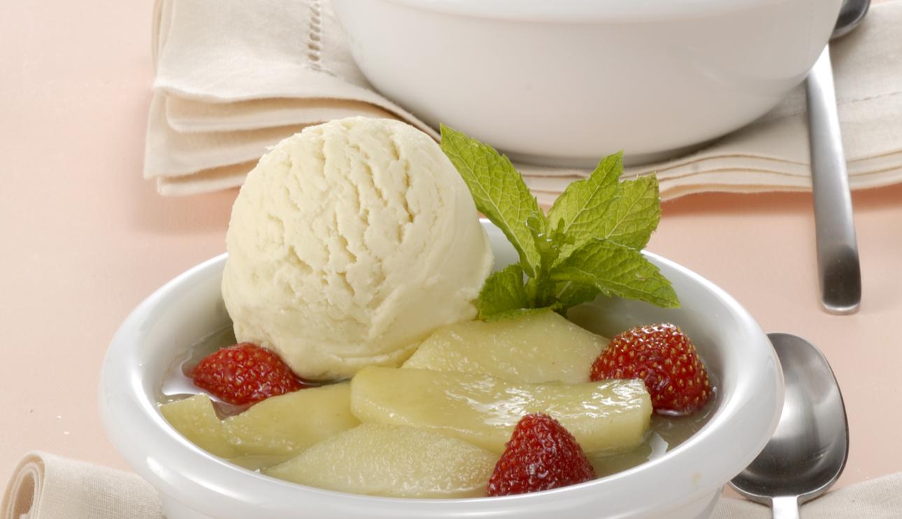 Compota de manzanas y peras