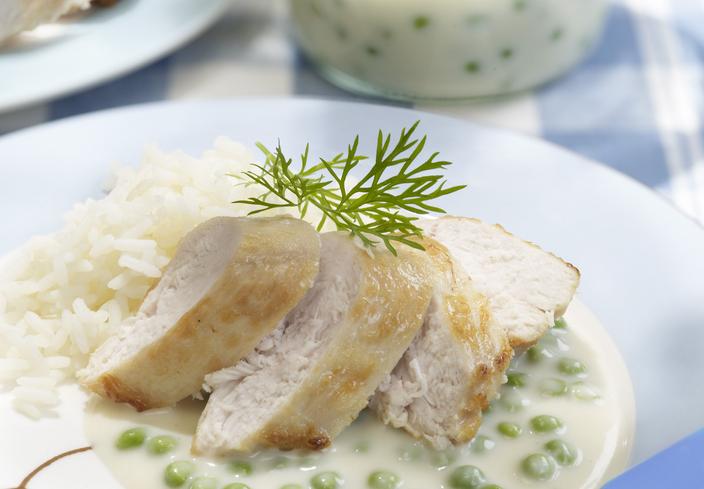 Pechugas de pollo a los 4 quesos