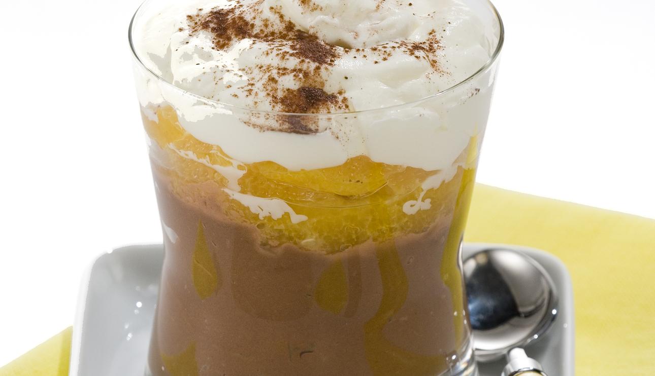 Capuchino con chocolate