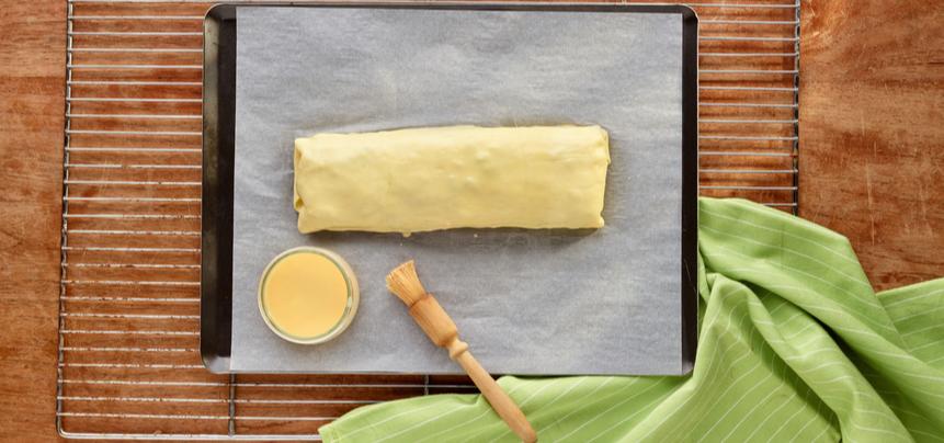 Strudel de manzana, nueces y pasas