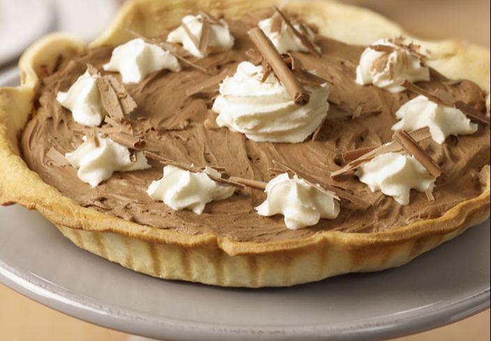 Tarta de trufa y nata