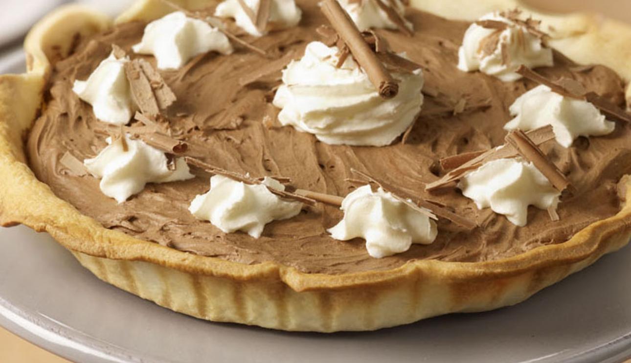 Tarta de trufa y nata