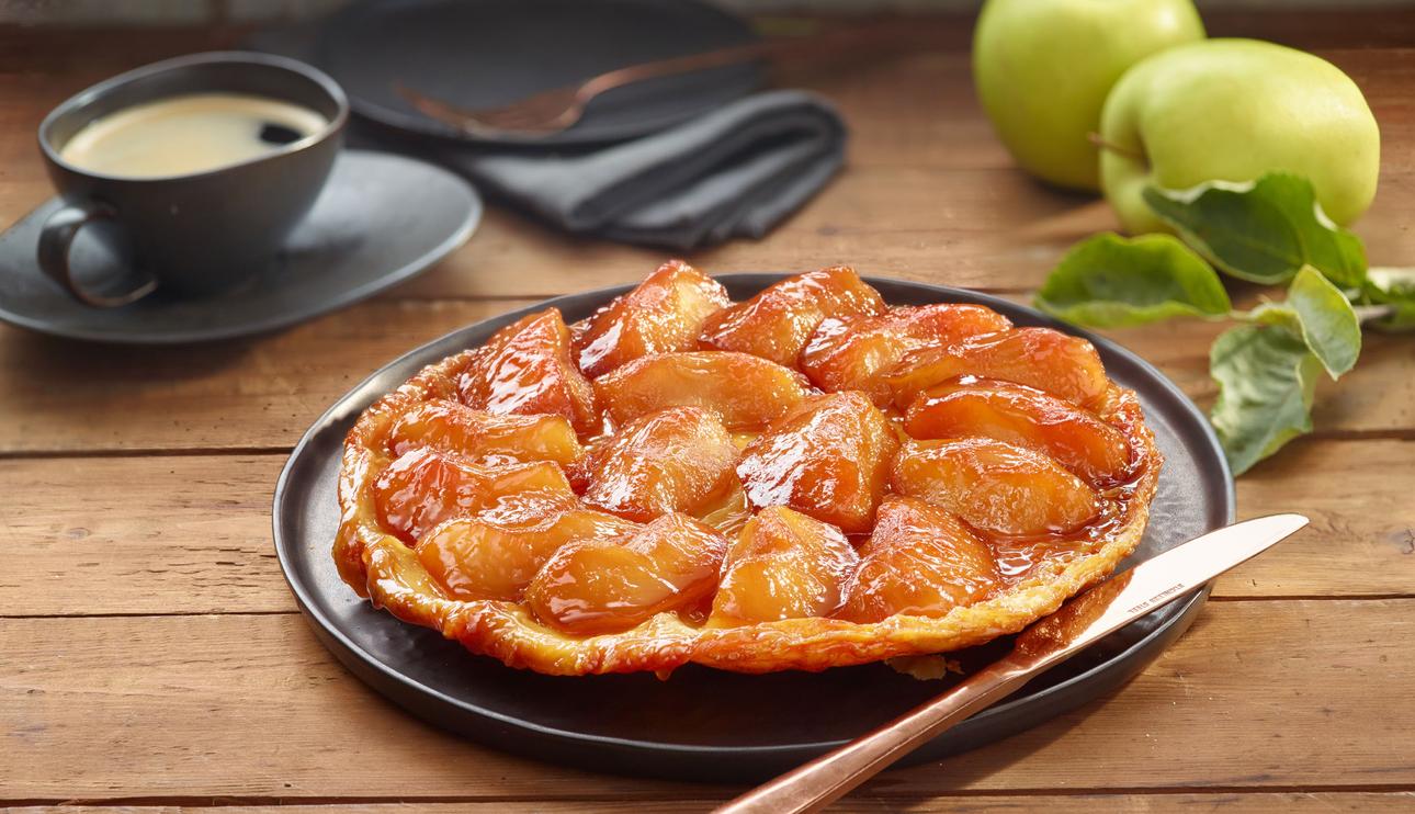 Tarta tatín de manzana