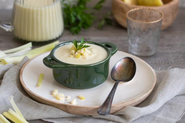 Vichyssoise de manzanas