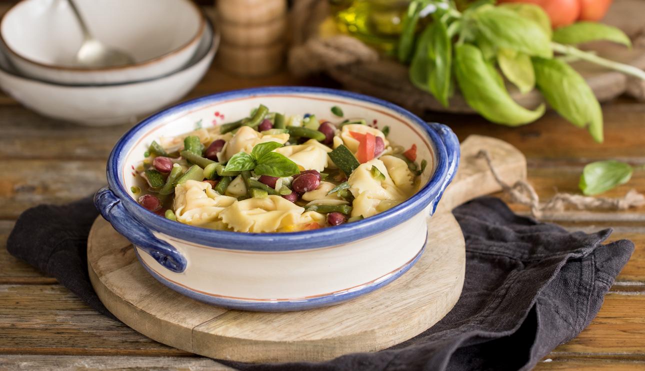 Sopa de verduras a la italiana