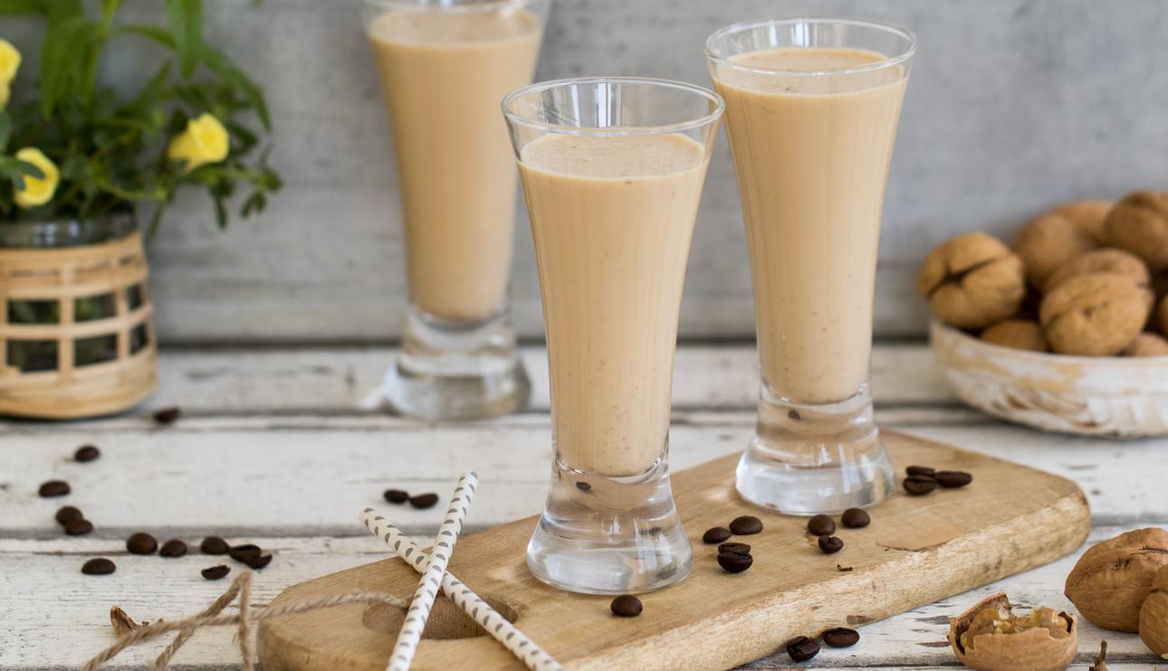 Batido de café y chocolate