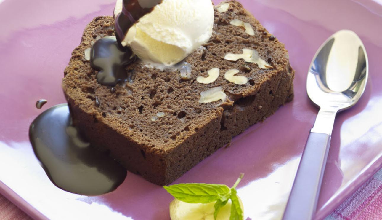 Bizcocho de plátano y Nesquik