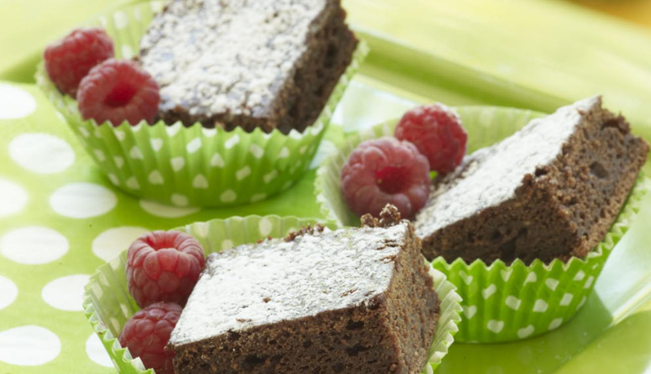 Bizcocho ligero de Nesquik y frambuesa