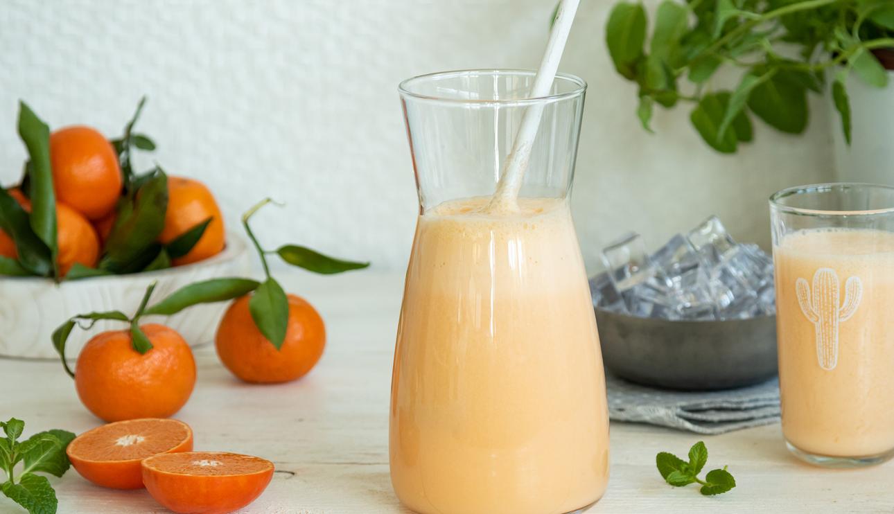 Batido de mandarina