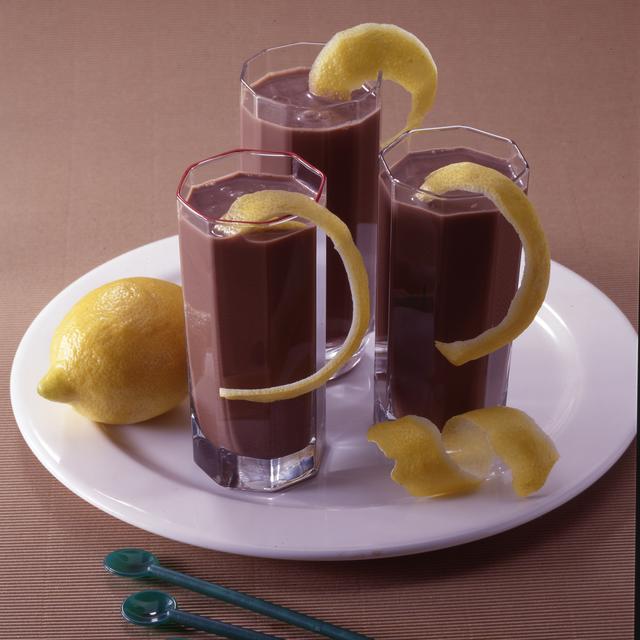 Postres con chocolate negro