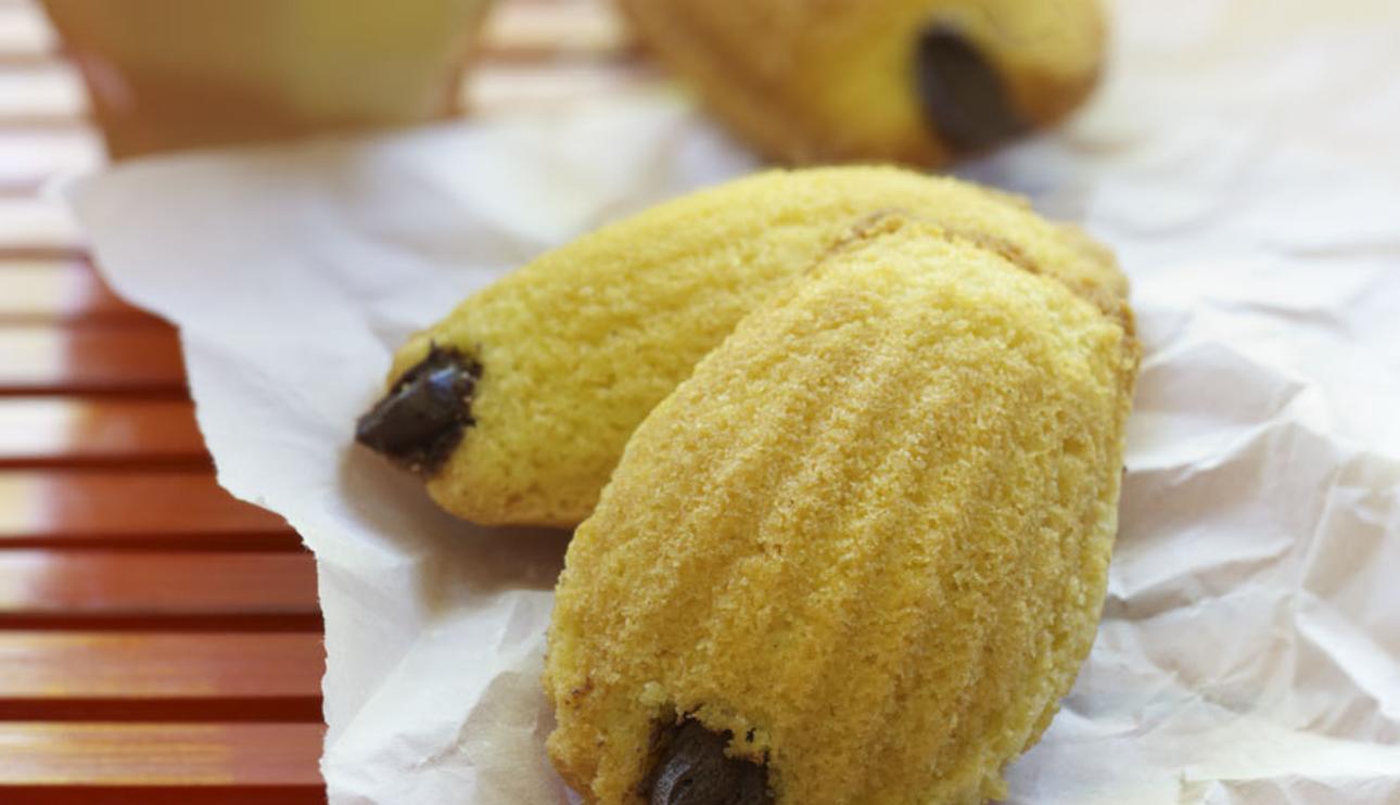 Magdalenas con crema Nesquik