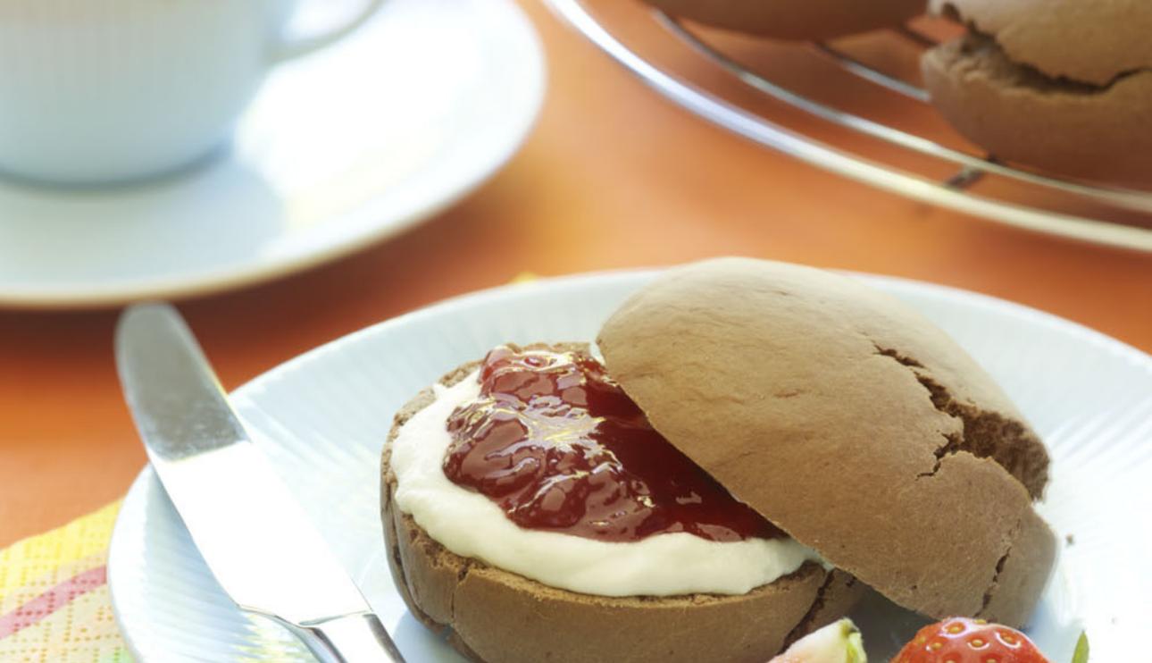 Panecillos chocolateados con nesquik