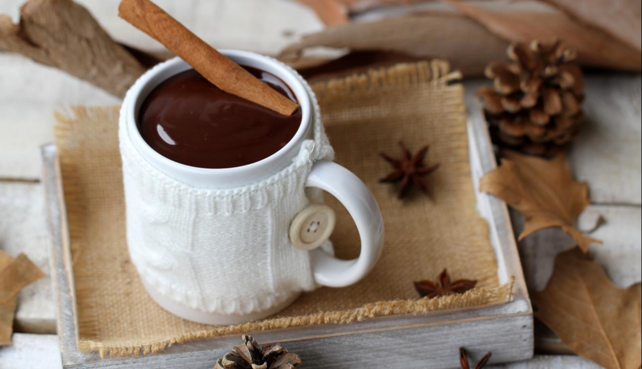 Chocolate caliente con especias