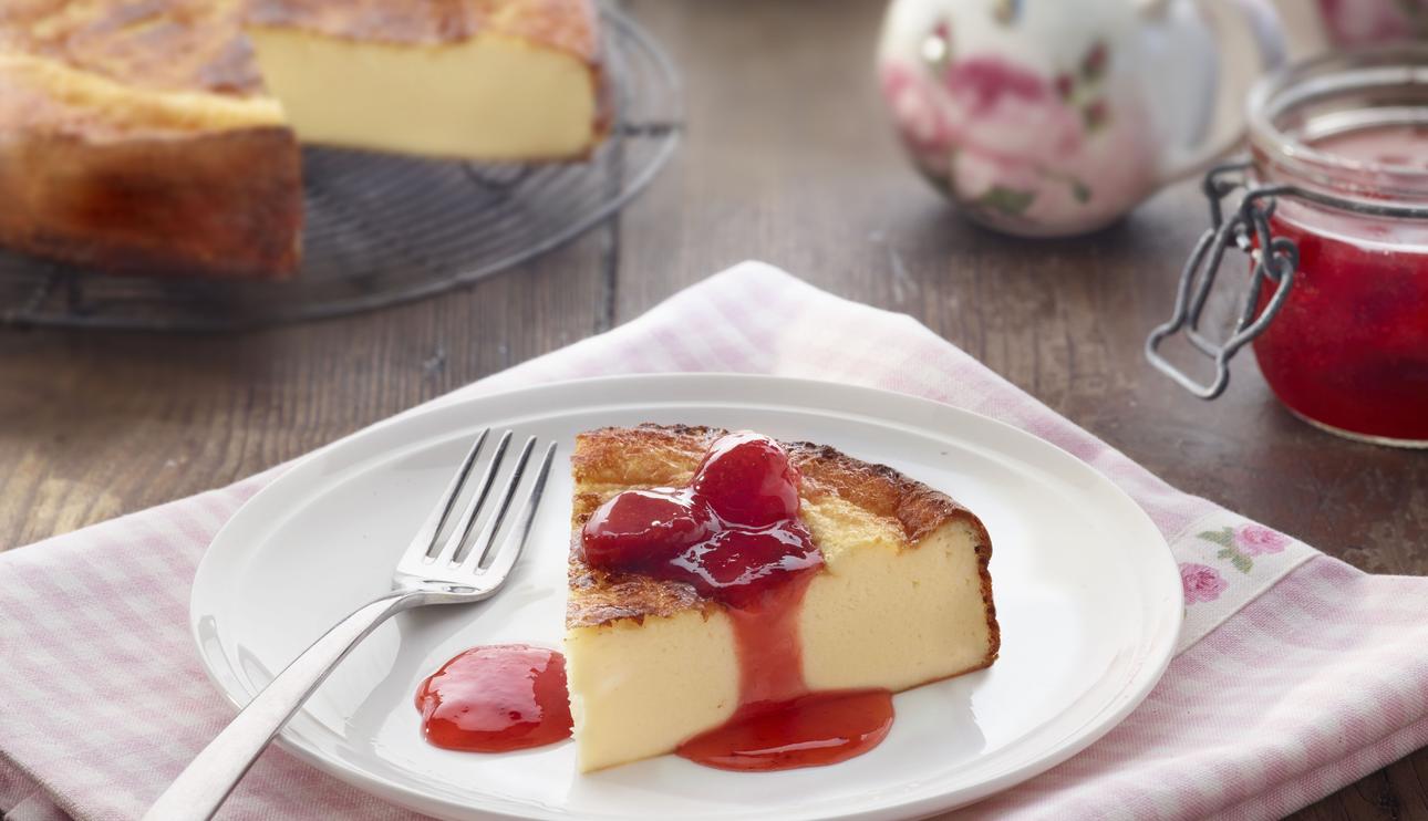 Pastel de queso express
