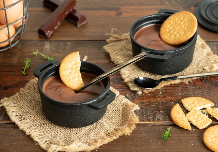 Natillas de chocolate caseras