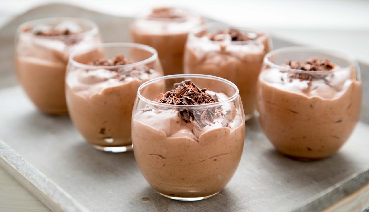 Mousse de chocolate intenso