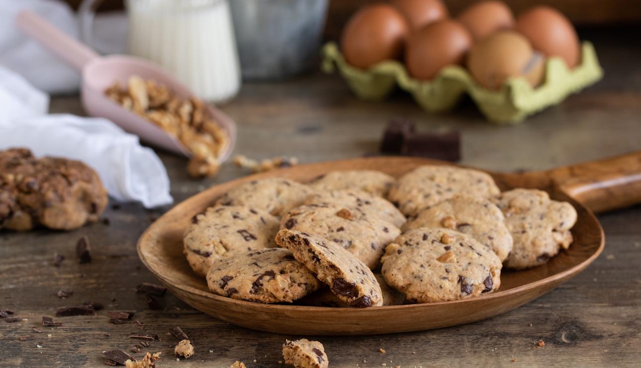 Cookies de chocolate con nueces