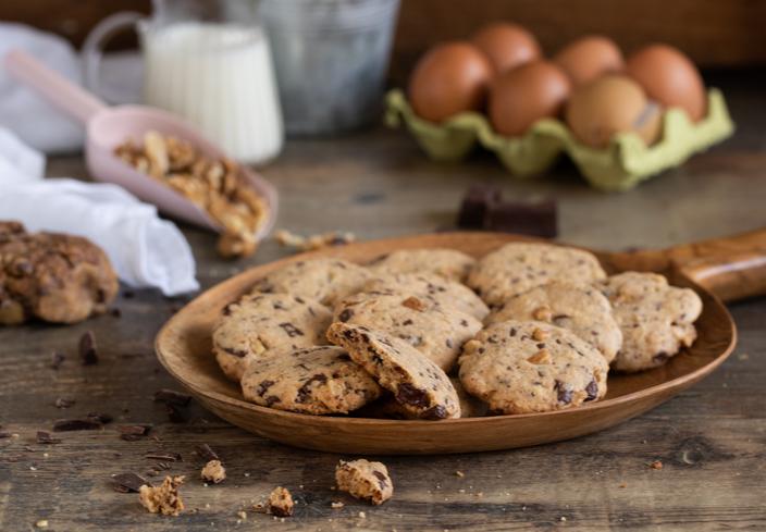 Cookies de chocolate con nueces