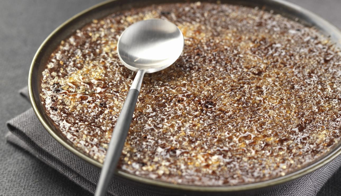 Crema brulée de chocolate